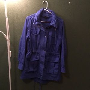 J.Crew Factory cotton hooded jacket